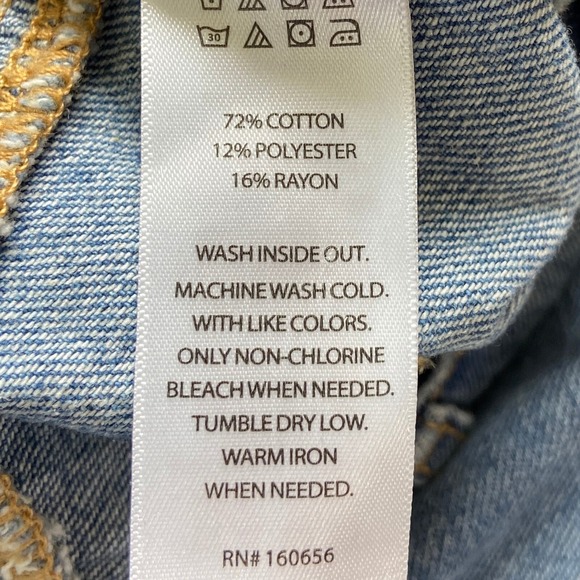 Sincerely Jules Blue Denim Jean Cargo Midi Skirt‎ Womens Junior Womens 11/29 - Picture 8 of 9